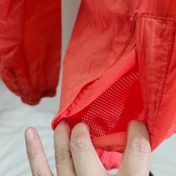 Champion Coral Manorak Pullover Windbreaker Jacket Size Large - Picture 6 of 15